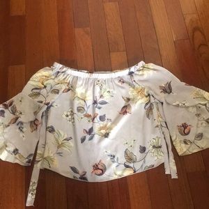 Over the shoulder top